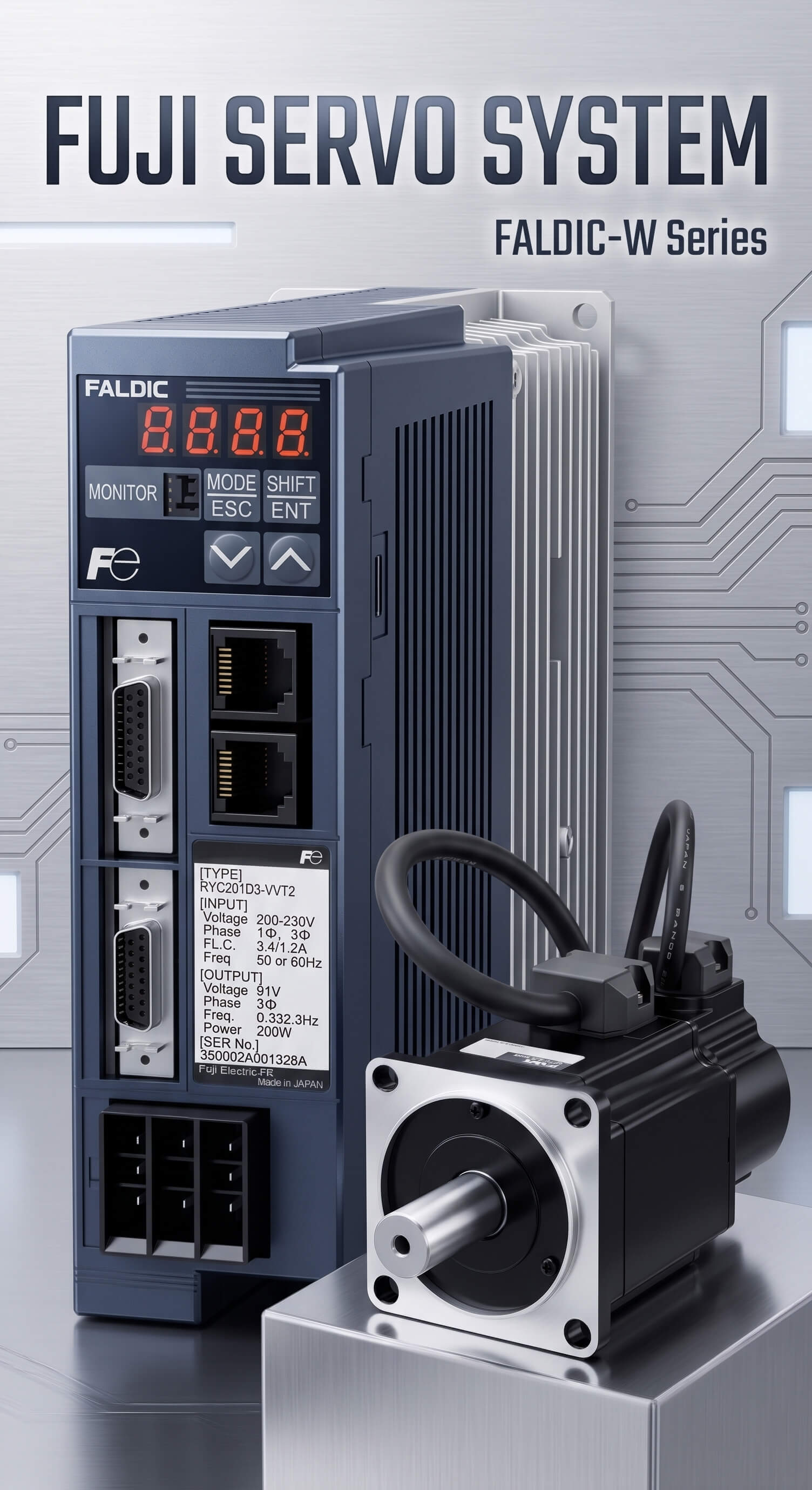 FALDIC W Series FUJI Servo Motor